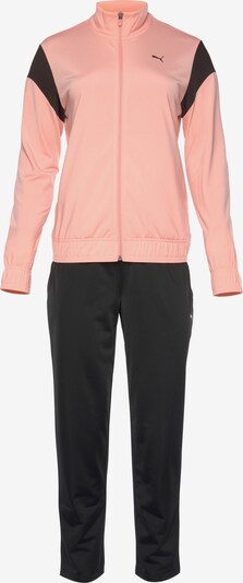 PUMA Trainingsanzug in apricot / schwarz, Produktansicht