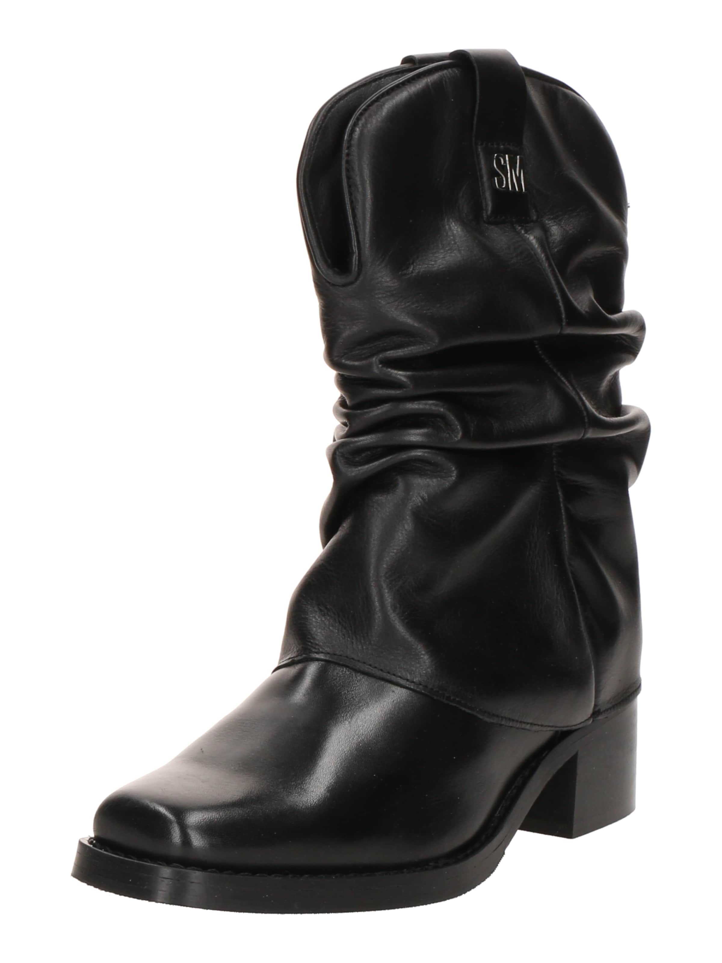 Bottes 'Qiana' STEVE MADDEN en noir : devant