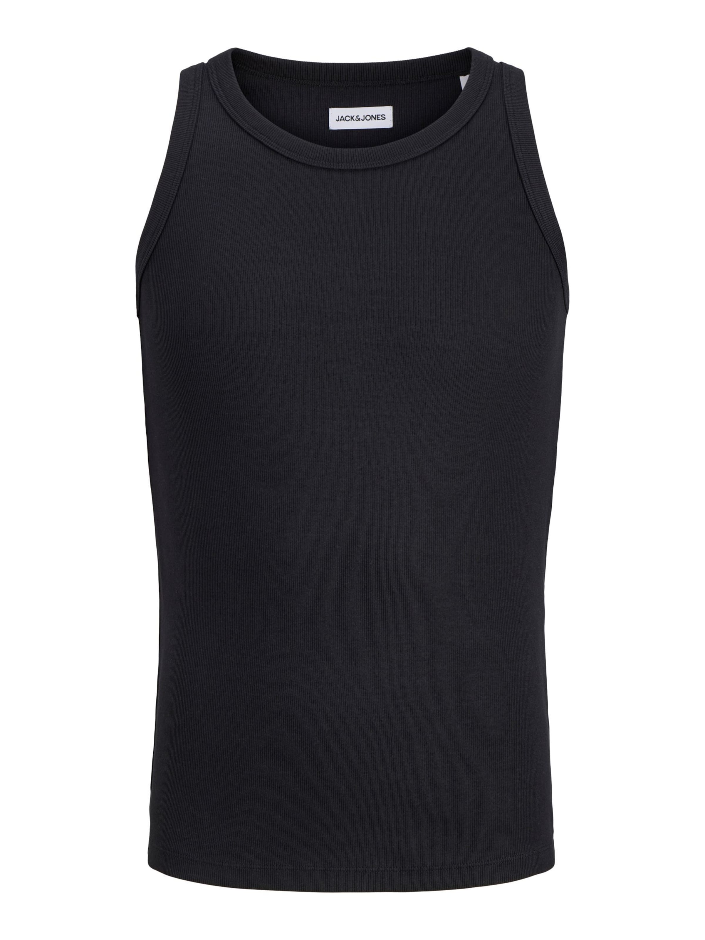 JACK & JONES Bluser & t-shirts i sort: forside