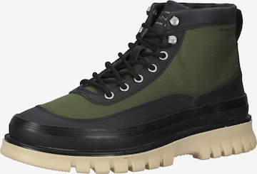 GANT Lace-Up Boots in Green: front