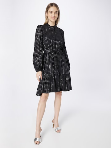 BRUUNS BAZAAR Shirt Dress 'Forsythia Leola' in Black: front