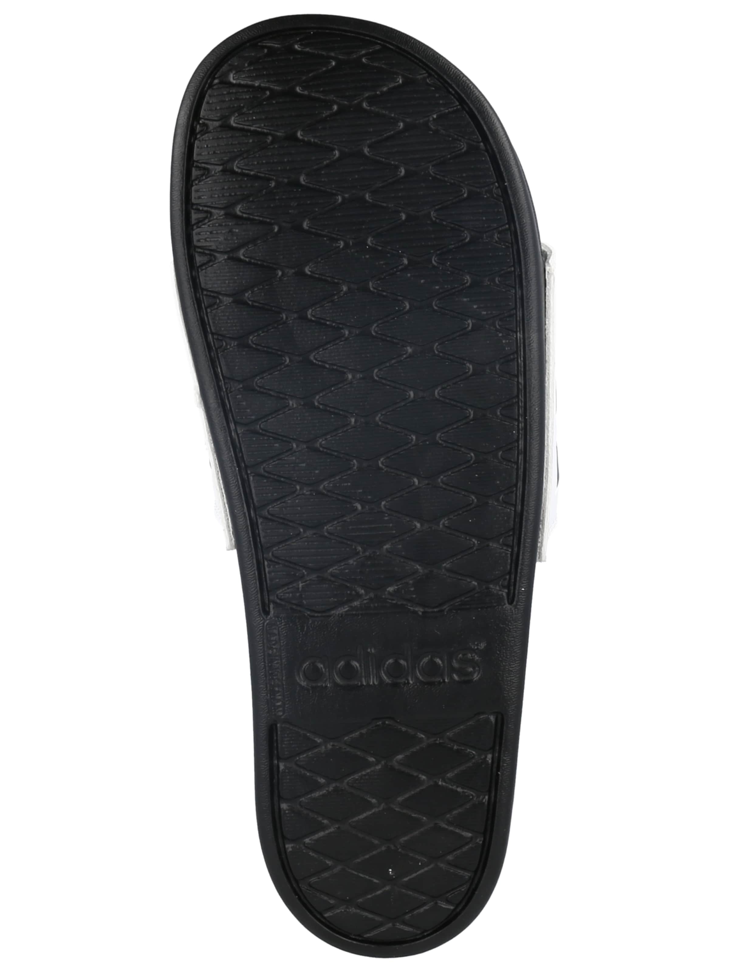 Claquettes / Tongs 'Adilette' ADIDAS SPORTSWEAR en blanc