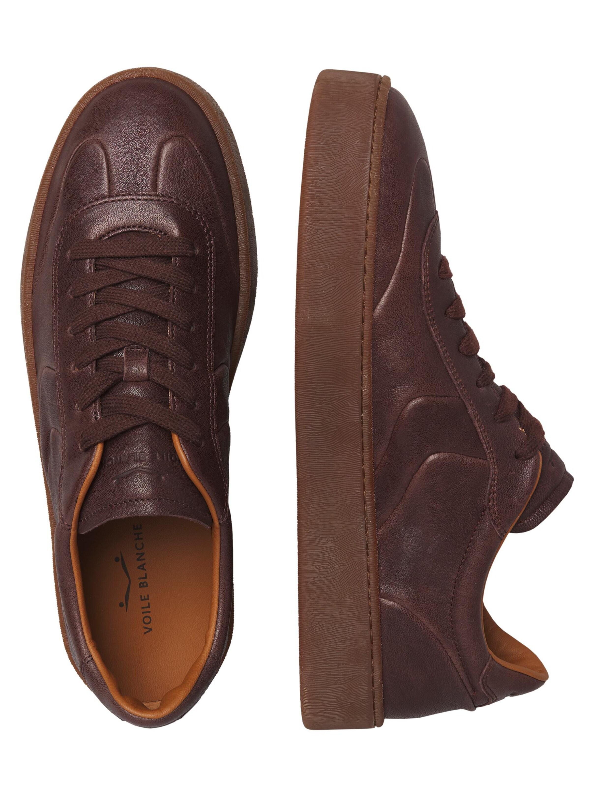 Voile blanche Sneakers laag 'MIND 02' in Bruin: voorkant