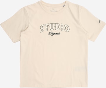 Jack & Jones Junior Paita 'JORUPSTATE' värissä beige: etupuoli
