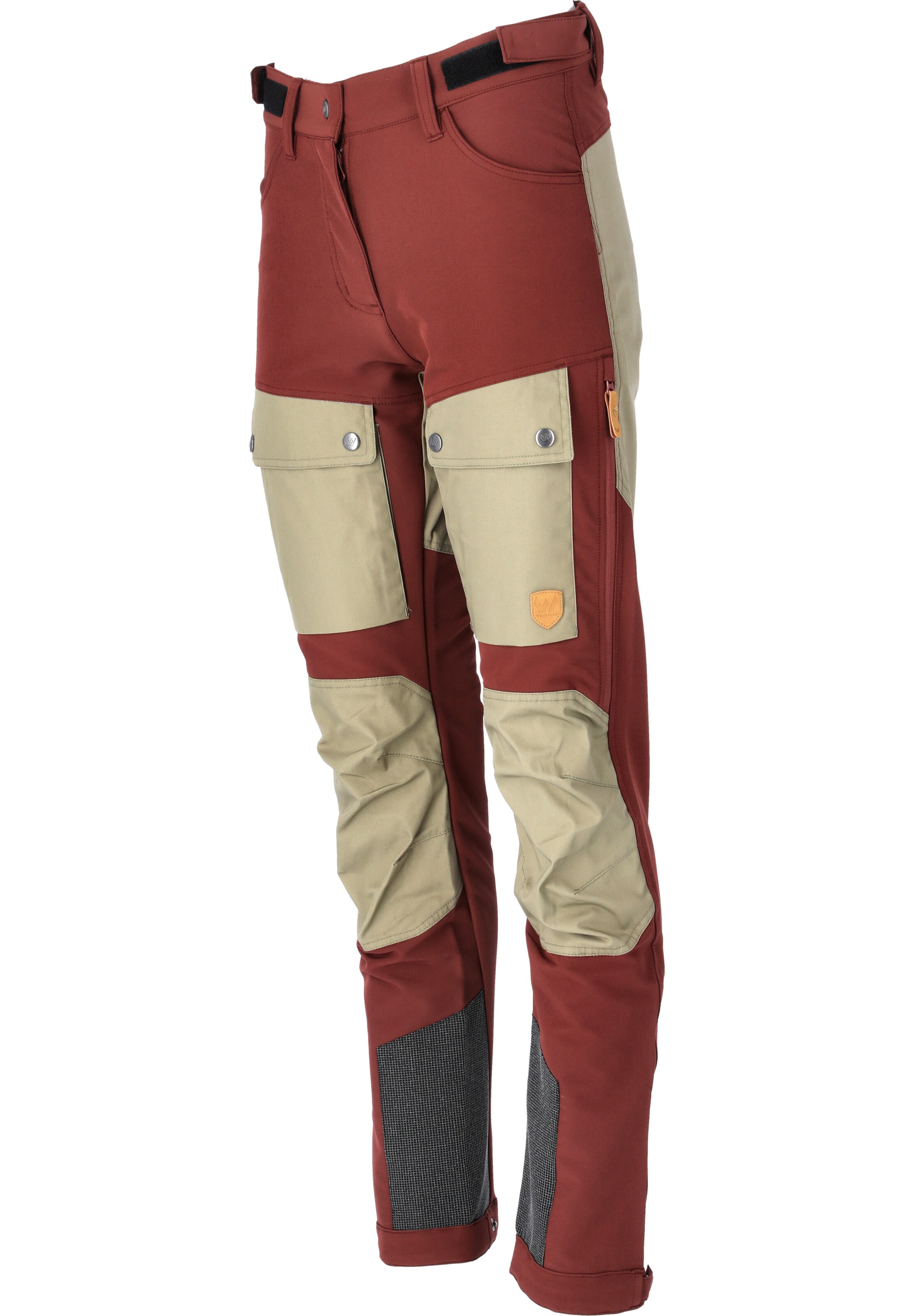 Whistler Regular Outdoorbroek 'ANISSY W' in Bruin