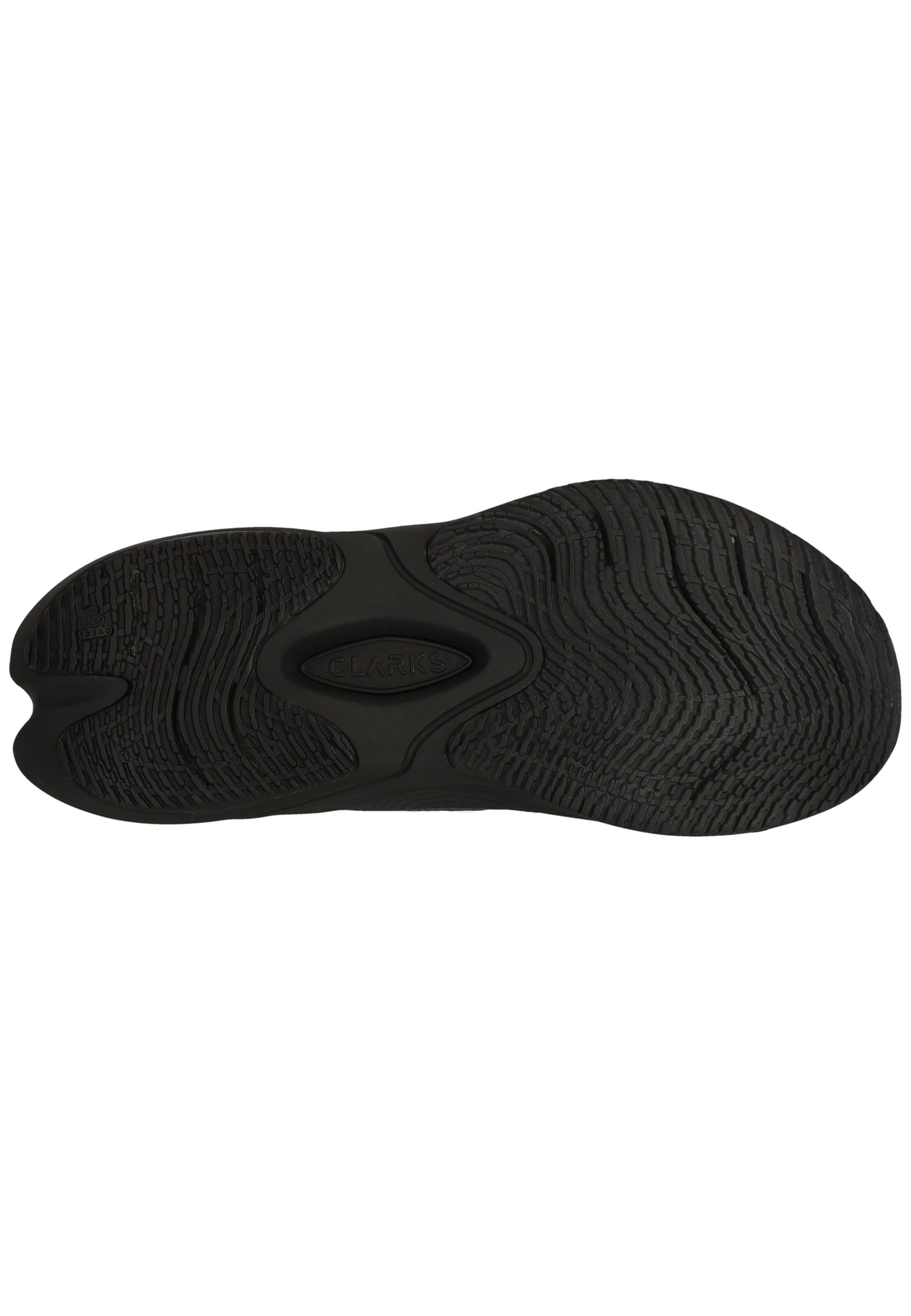 CLARKS Sneakers laag 'Pace' in Zwart