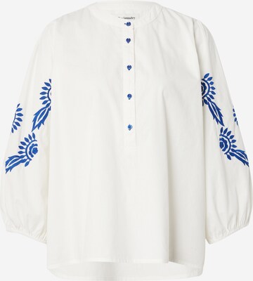 Lollys Laundry Blouse 'Faith' in White: front