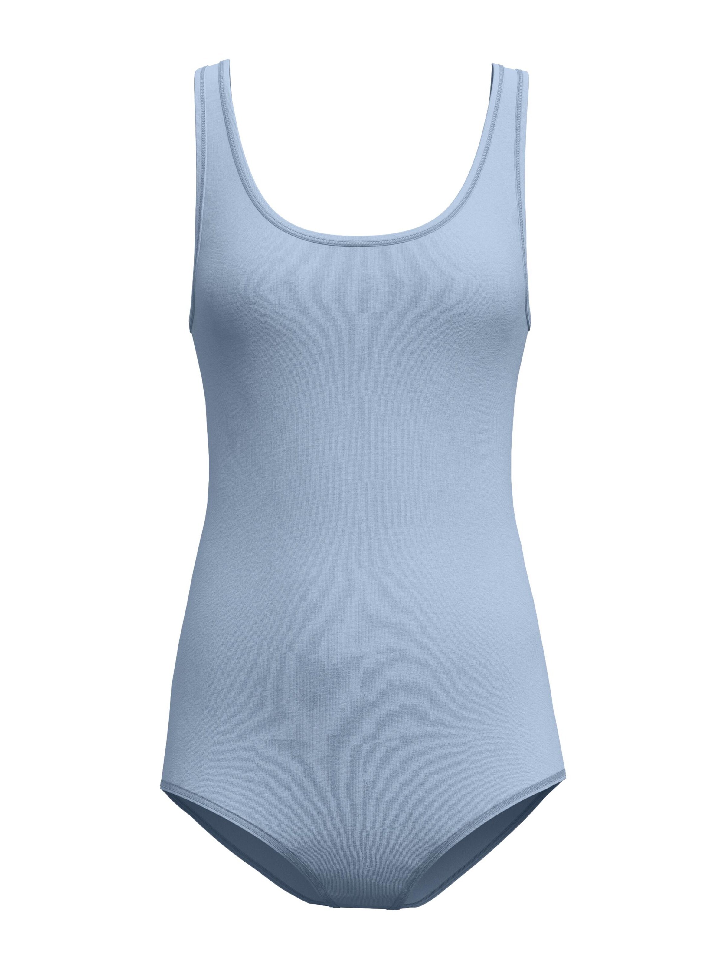 Body 'Natural Comfort' di CALIDA in blu: frontale