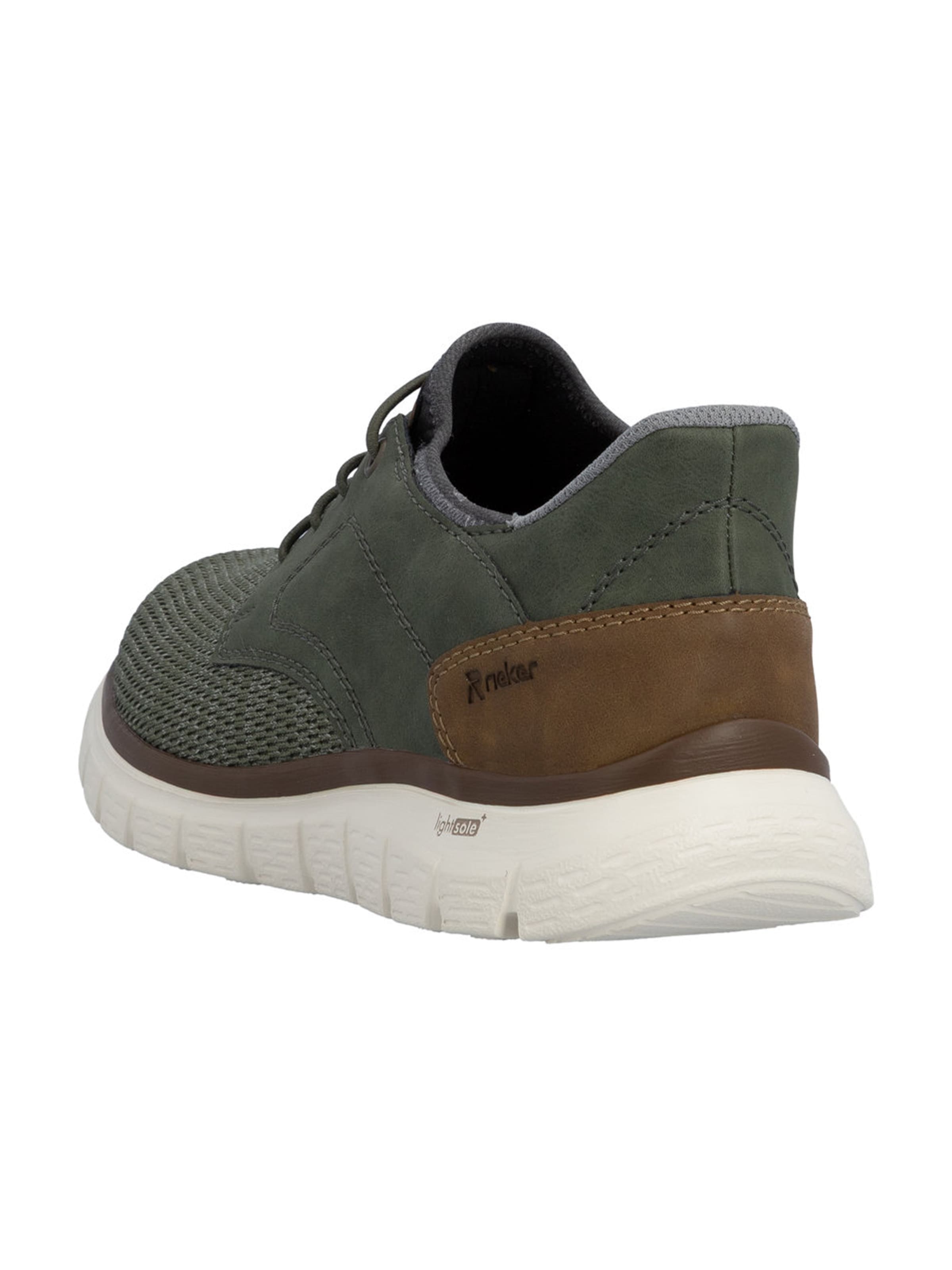Sneaker bassa di Rieker in verde