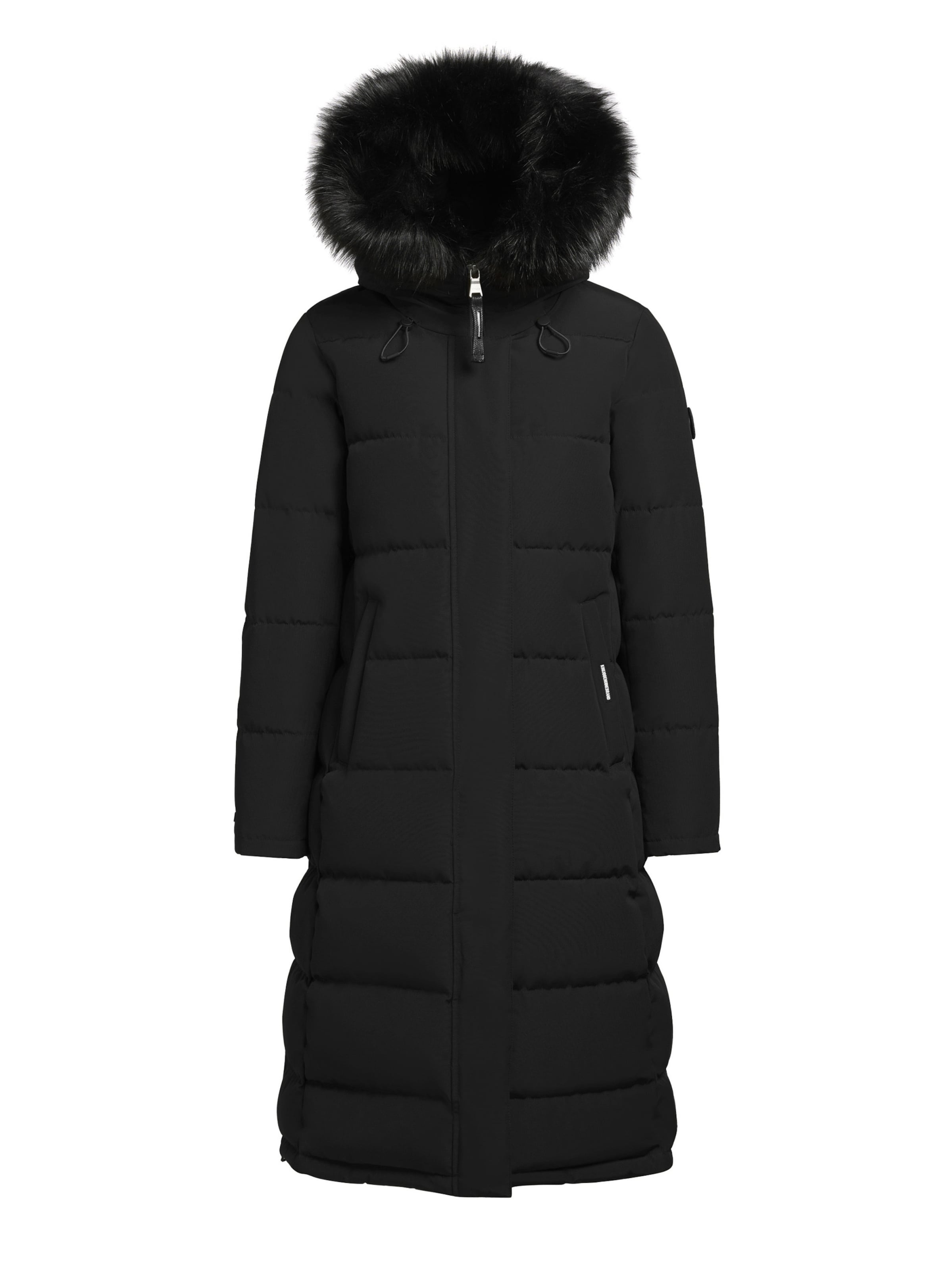 khujo Winter coat 'PORDE' in Black: front