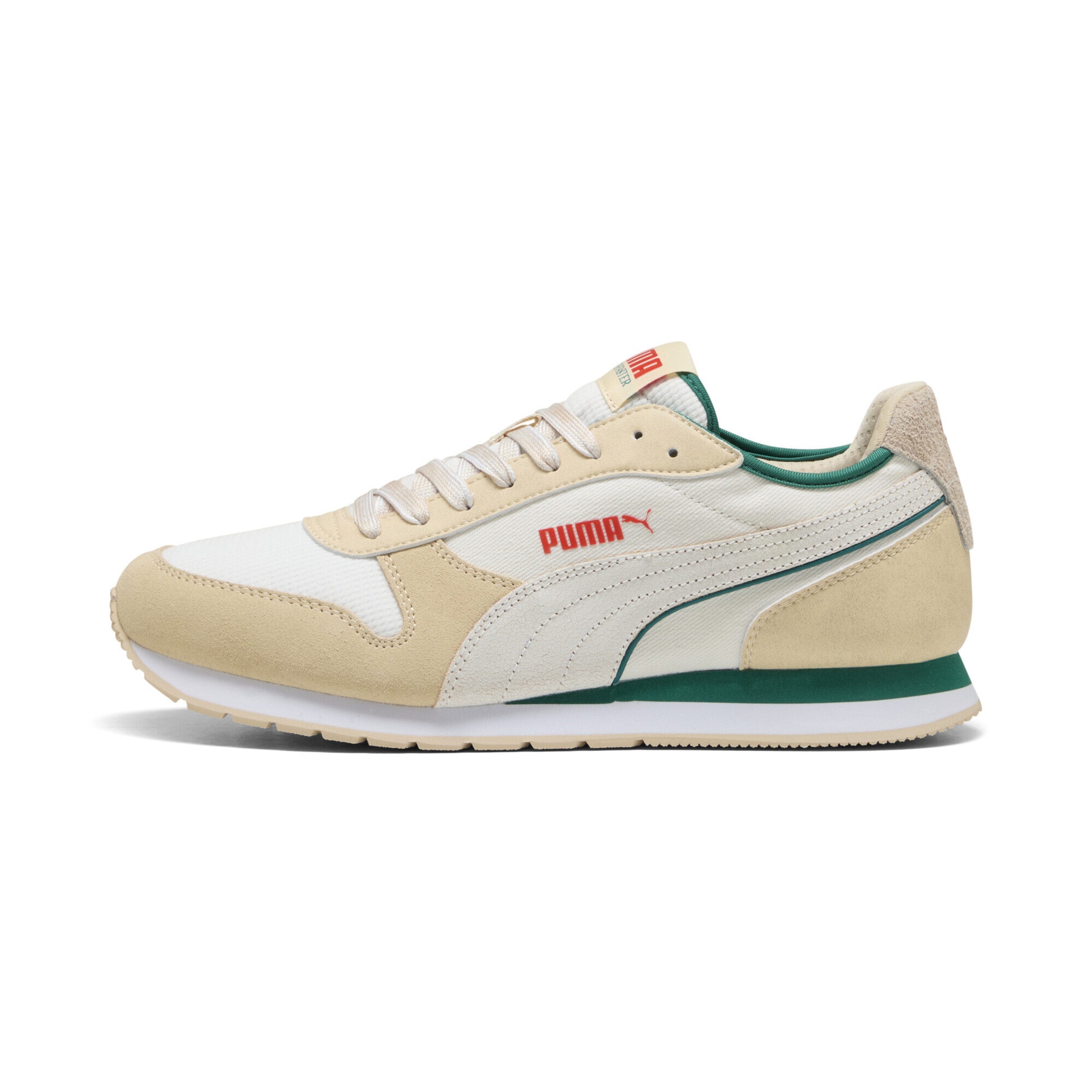 PUMA Sneaker 'St Miler' in beige / smaragd / weiß, Produktansicht