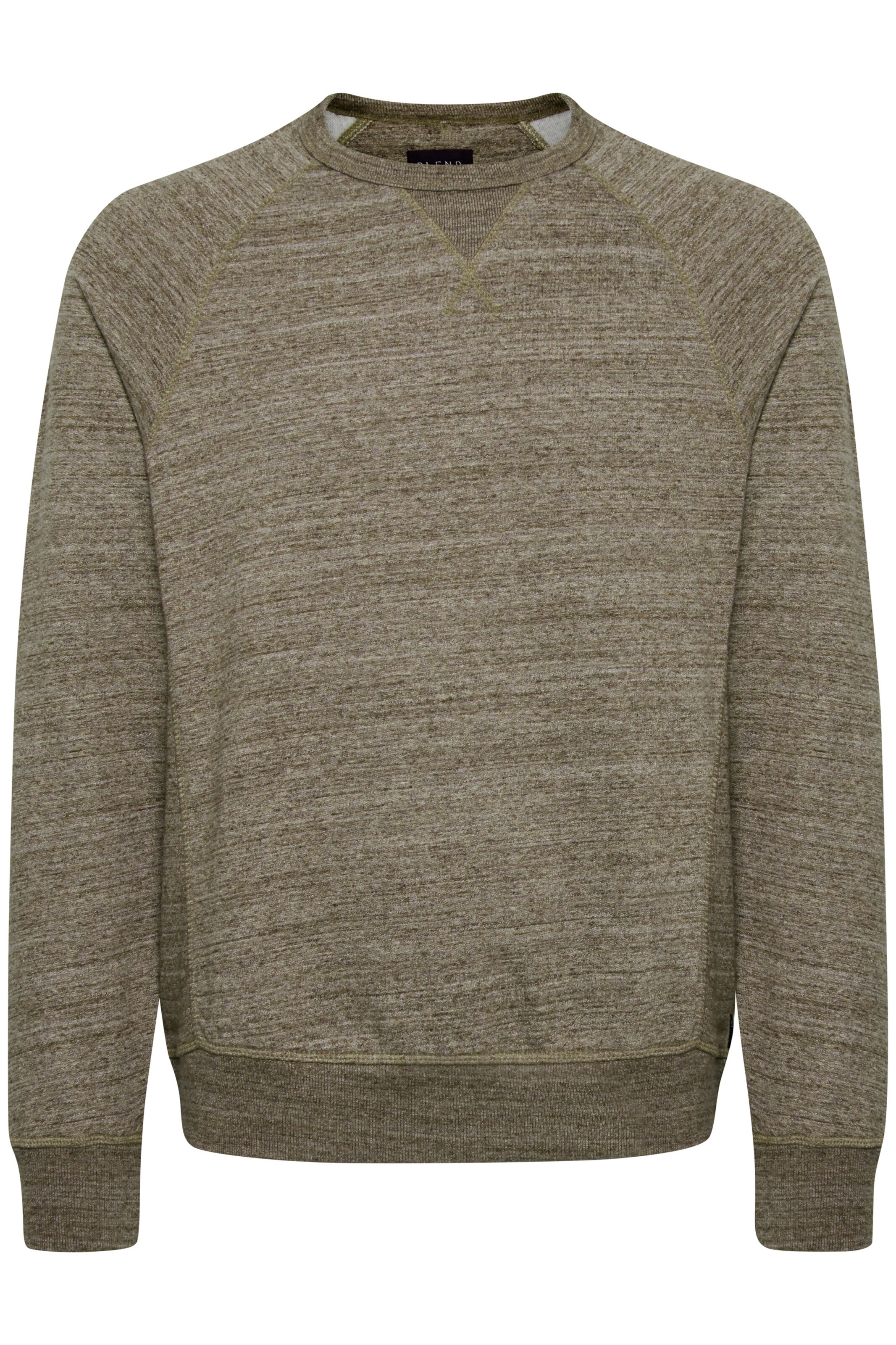 BLEND Sweatshirt 'Alton' in Green: front