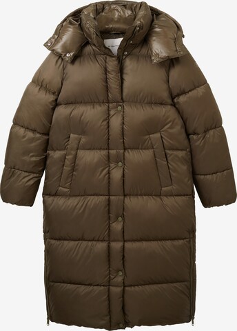 TOM TAILOR Winter Coat in Green: front