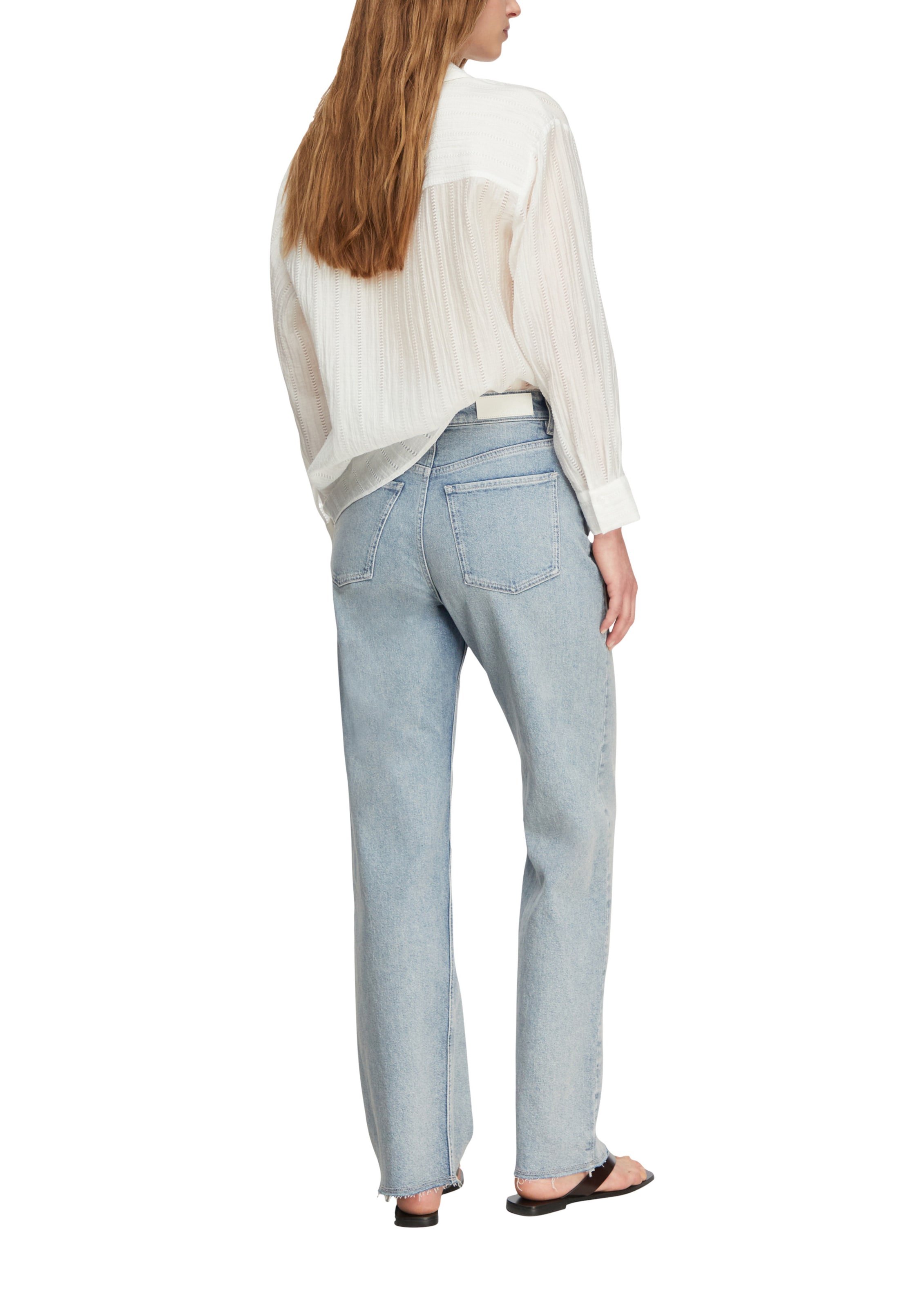 COMMA Regular Jeans in Blauw