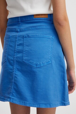 ICHI Skirt 'Cenny' in Blue