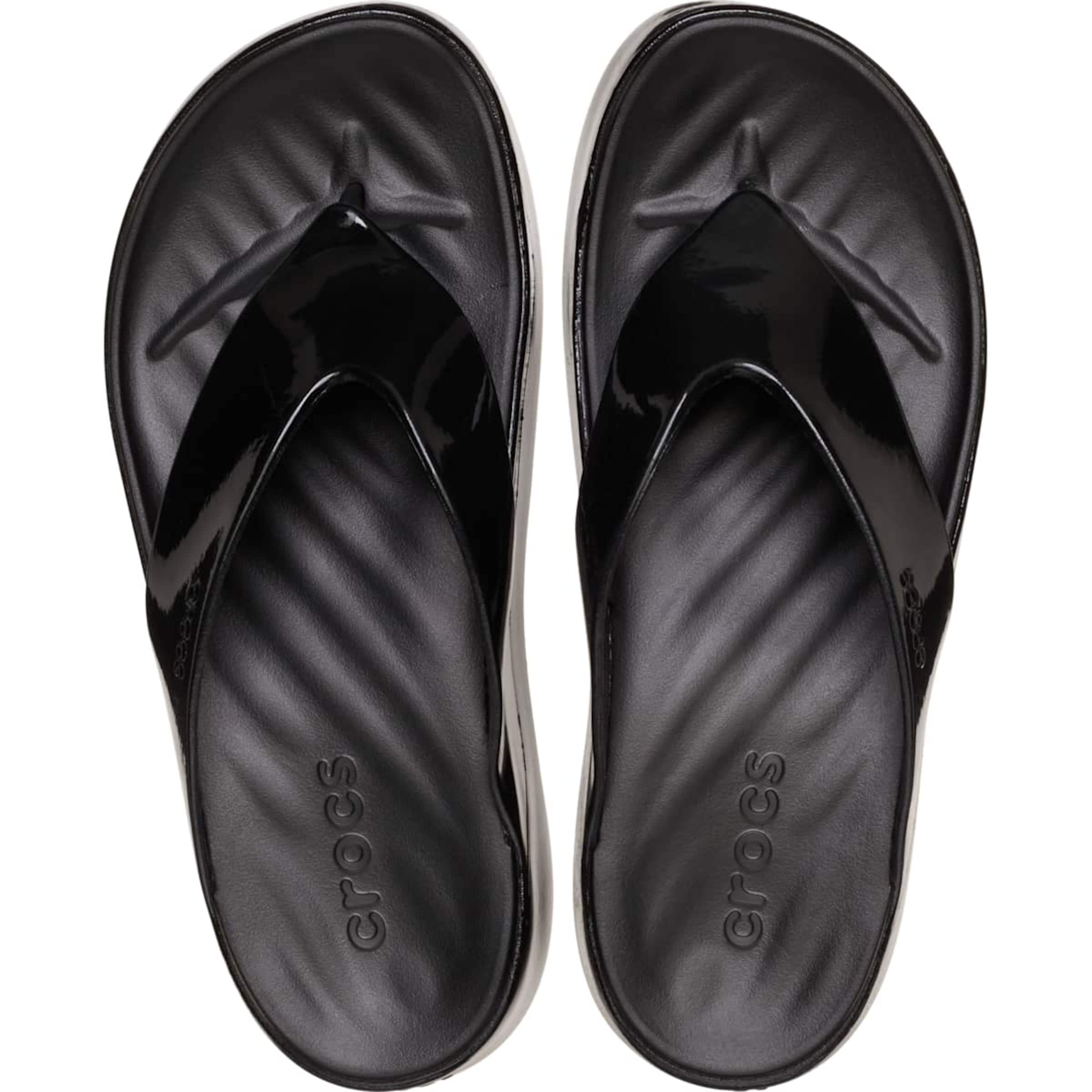 Crocs - Chinelos de dedo 'Getaway' em preto