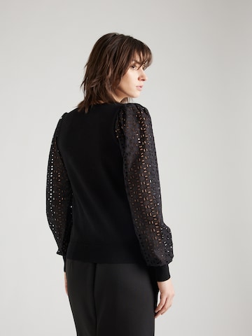 VILA Sweater 'LACINE' in Black