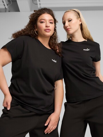 PUMA - Camiseta 'ESS  No. 1' en negro: frente