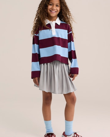 WE Fashion Rok in Grijs: voorkant