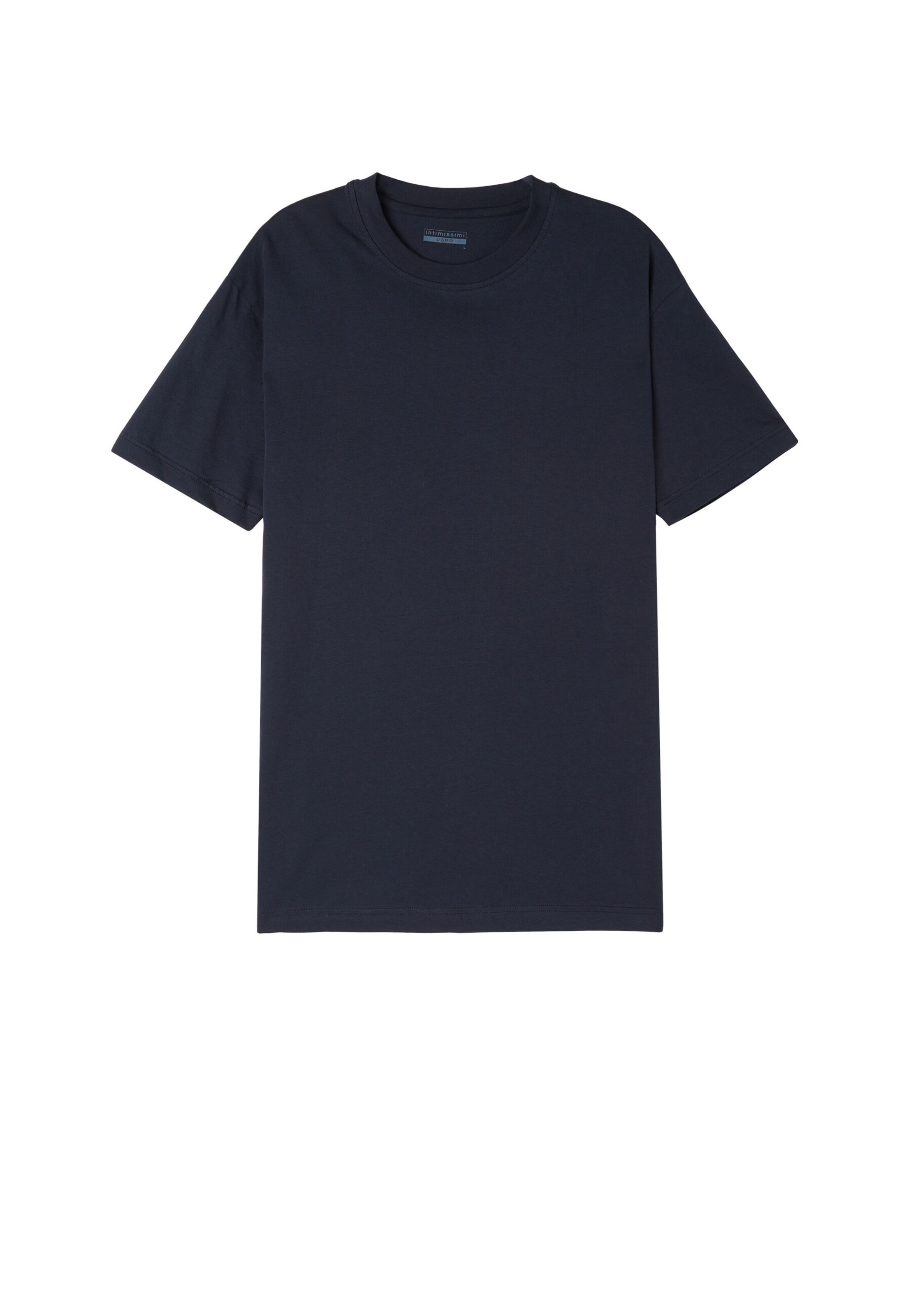 IUMAN Intimissimi Uomo Shirt in Blue: front