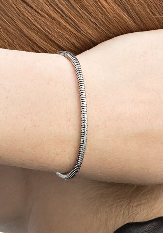 NOELANI Armband 'Fluid' in Silber