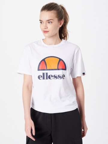 ELLESSE Λειτουργικό μπλουζάκι 'Arieth' σε λευκό: μπροστά