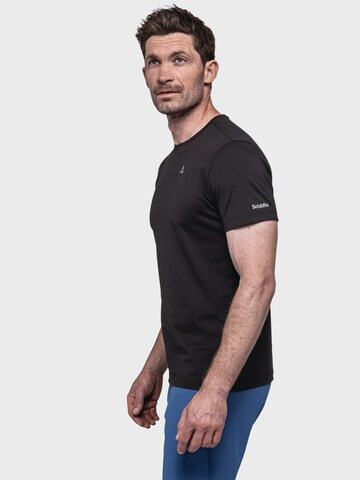 Schöffel Functioneel shirt 'Hohberg ' in Zwart