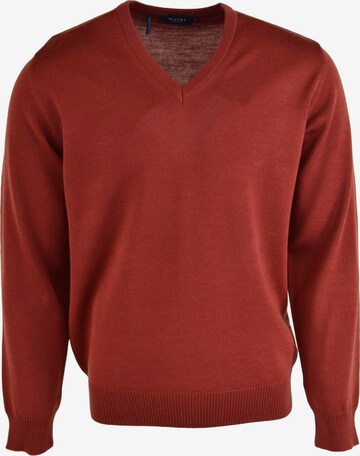 MAERZ Muenchen Sweater in Red: front