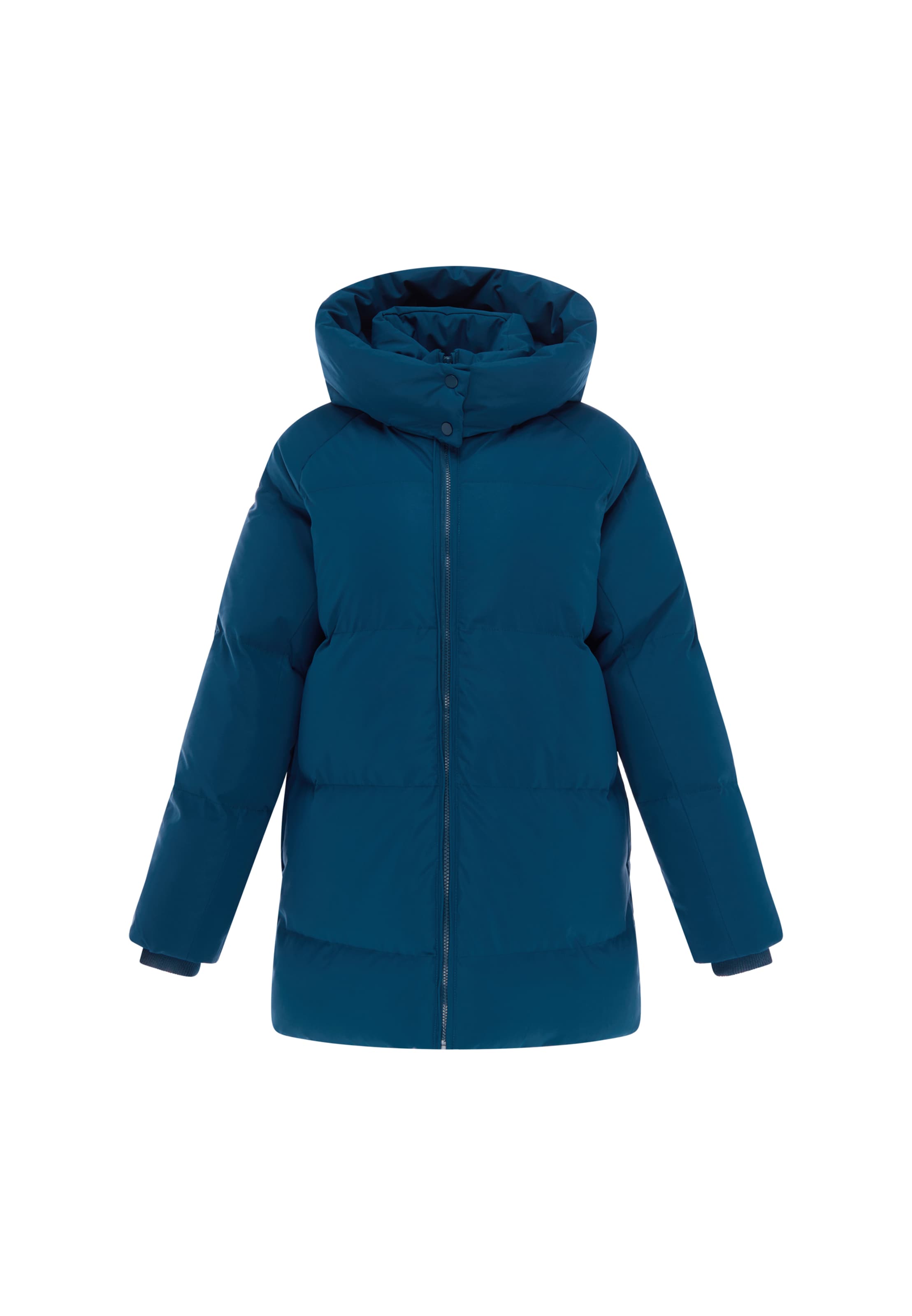 Usha - Casaco de inverno em azul: frente