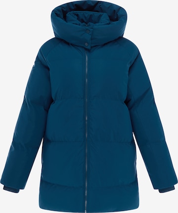 Usha - Casaco de inverno em azul: frente
