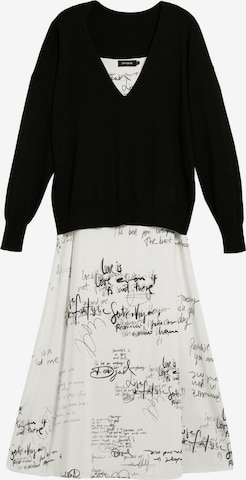 DesigualHaljina - bijela boja: prednji dio