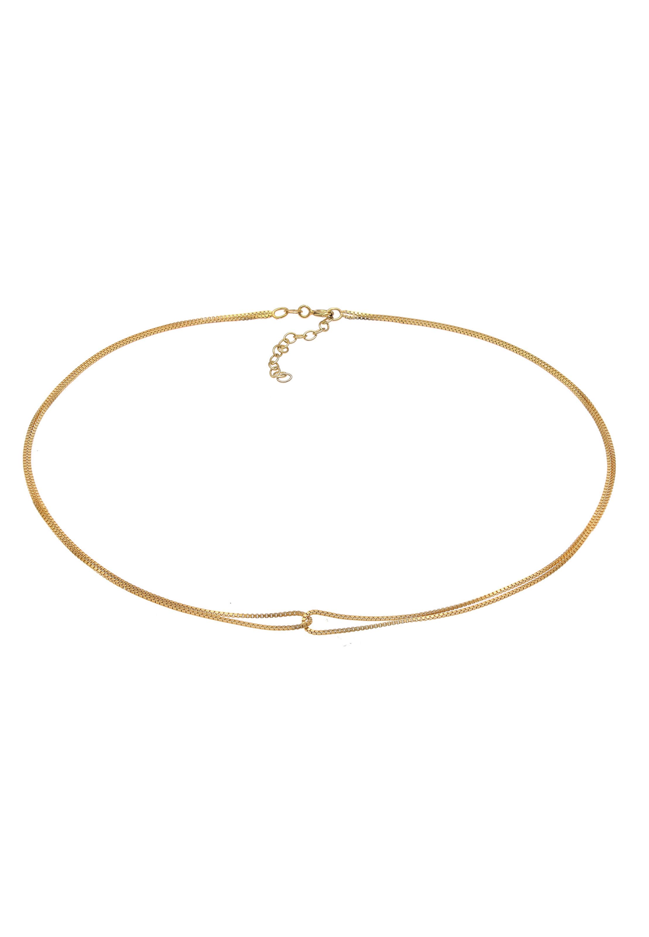 Collana di ELLI in oro: frontale