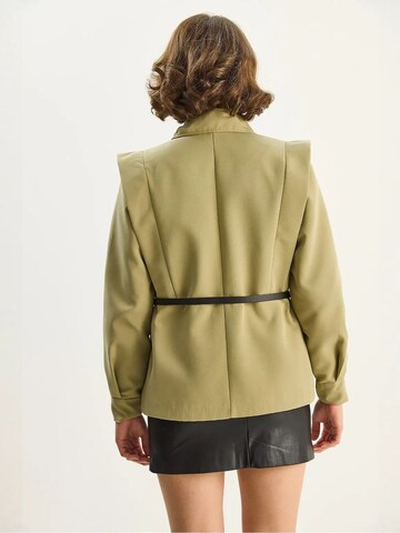 Veste mi-saison Bianco Lucci en vert