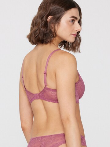 Tezenis Balconette Bra 'Paris' in Pink