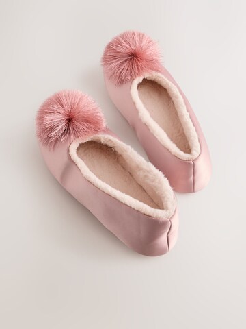 Next - Zapatillas de casa en rosa