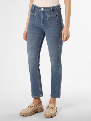 OPUS Skinny Jeans 'Edmea' in Blauw: voorkant