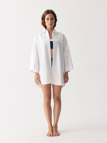 SEABASS Shirt 'Women Resort Shirt Soleil' in Wit
