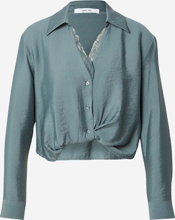 ABOUT YOU Блузка 'River' в Зеленый: спереди