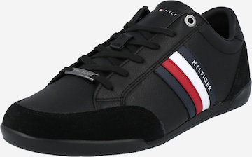 TOMMY HILFIGER Sneakers laag 'Corporate' in Zwart: voorkant