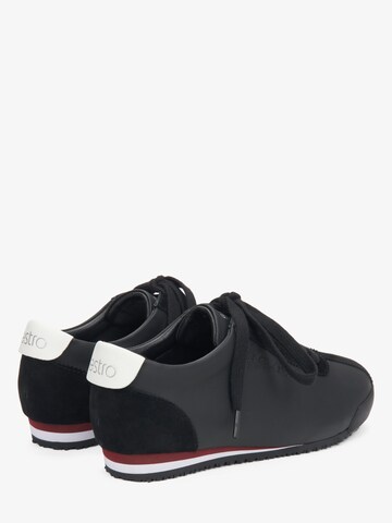 Estro Sneakers laag '8198-01' in Zwart
