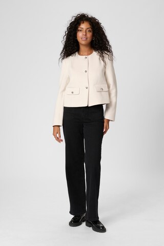 Kaffe Overgangsjakke 'Kalizette' i hvid