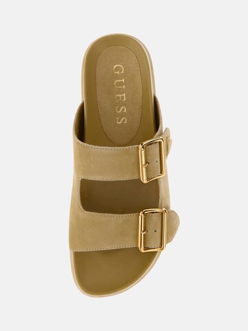 GUESS Mules 'Fasten' in Beige