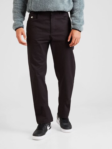 Champion Authentic Athletic Apparelregular Hlače - crna boja: prednji dio