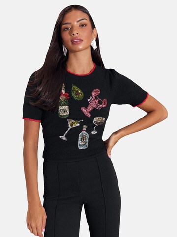 Lipsy - Jersey en negro: frente