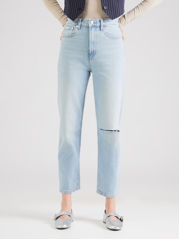 Calvin Klein Jeans Tapered Jeans in Blau: Vorderseite