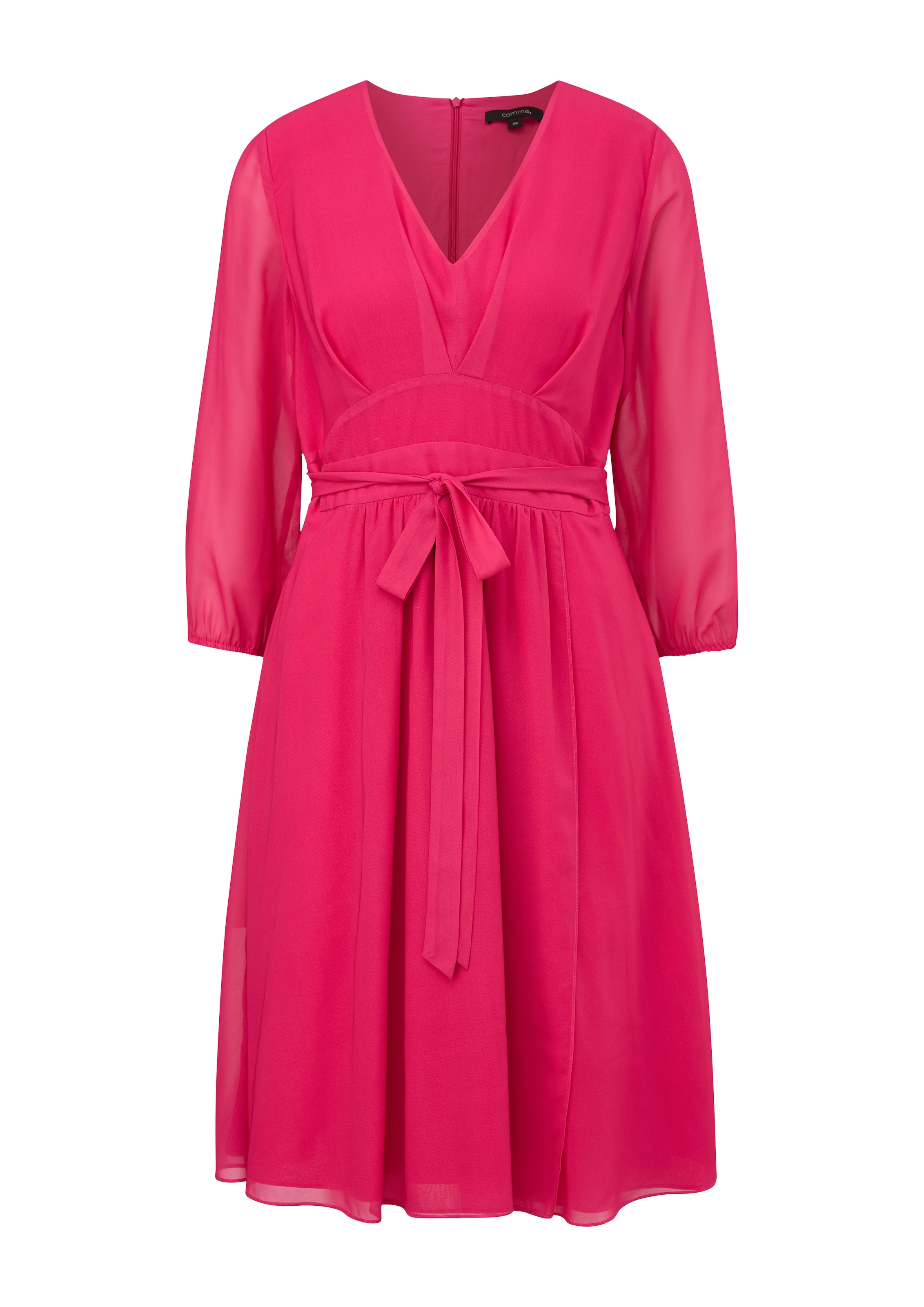 COMMA Kleid in Pink: Vorderseite
