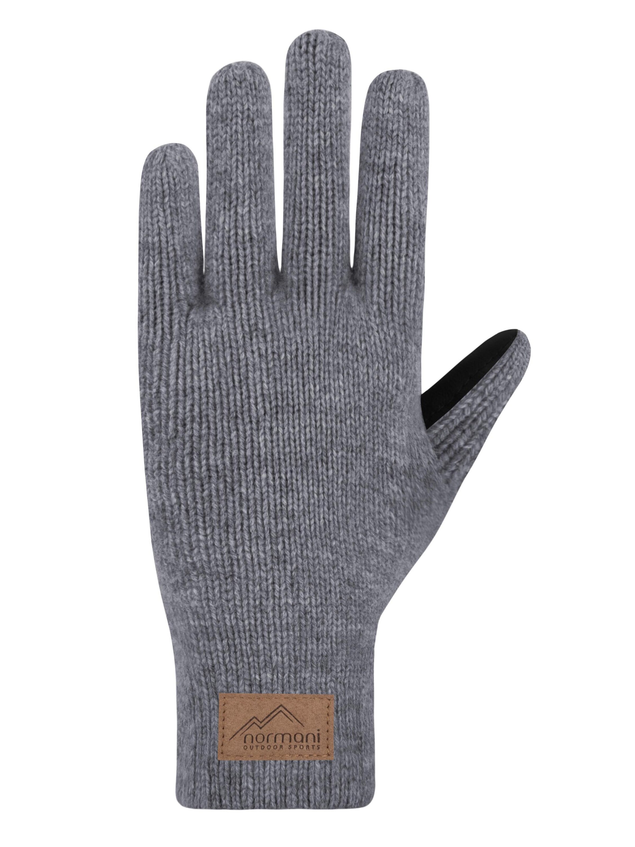 Gants 'Leanyer' normani en gris