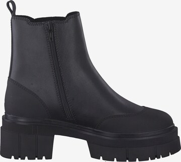 s.Oliver Chelsea Boots in Schwarz