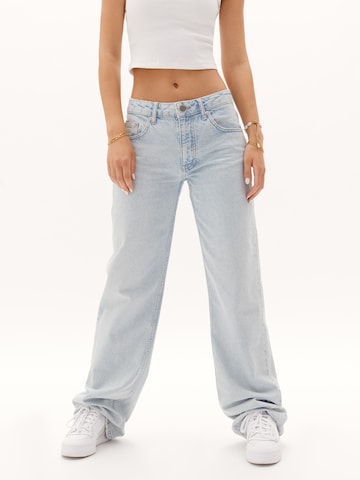 millane Wide leg Jeans 'Esther' in Blauw: voorkant