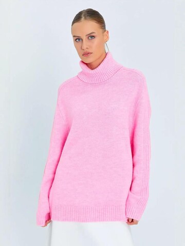 MixRay Sweater in Pink: front